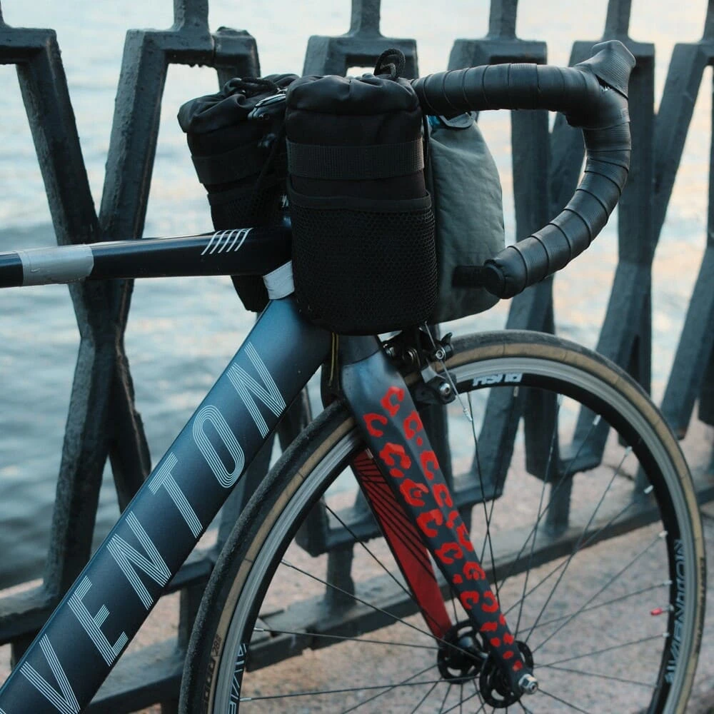 Светоотражающие наклейки it's my!bike красный леопард - фото 4