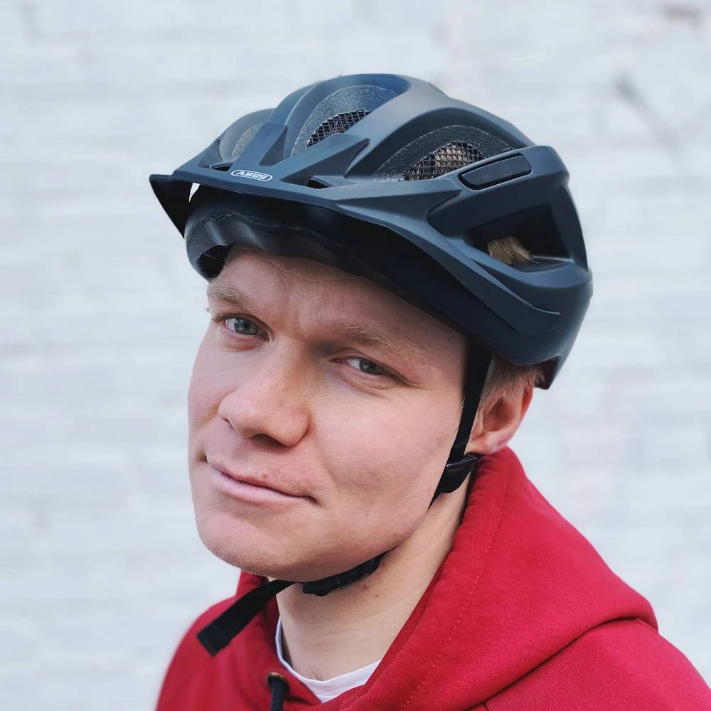 Велошлем ABUS Aduro 2.1 Velvet Black M - фото 9