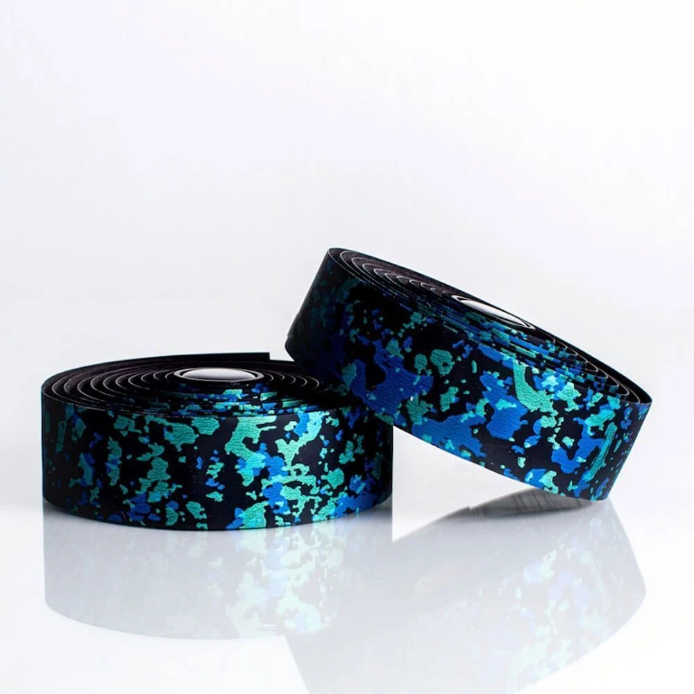Обмотка BLB Supreme Pro Grip Bar Tape Emo Camo Green - фото 3