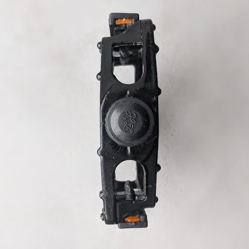 Педали широкие с отражателями Vinca 916 черные - фото 3