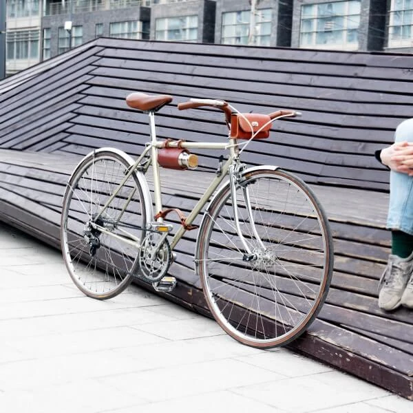 Держатель бутылки кожаный (разные цвета) - фото 3