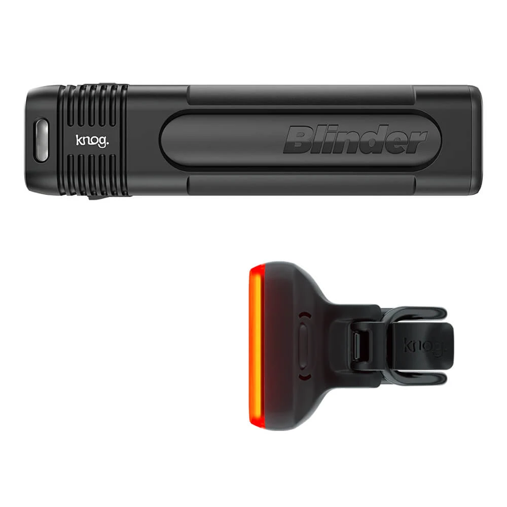 Комплект фонарей Knog Blinder 600 & Blinder Square - фото 6