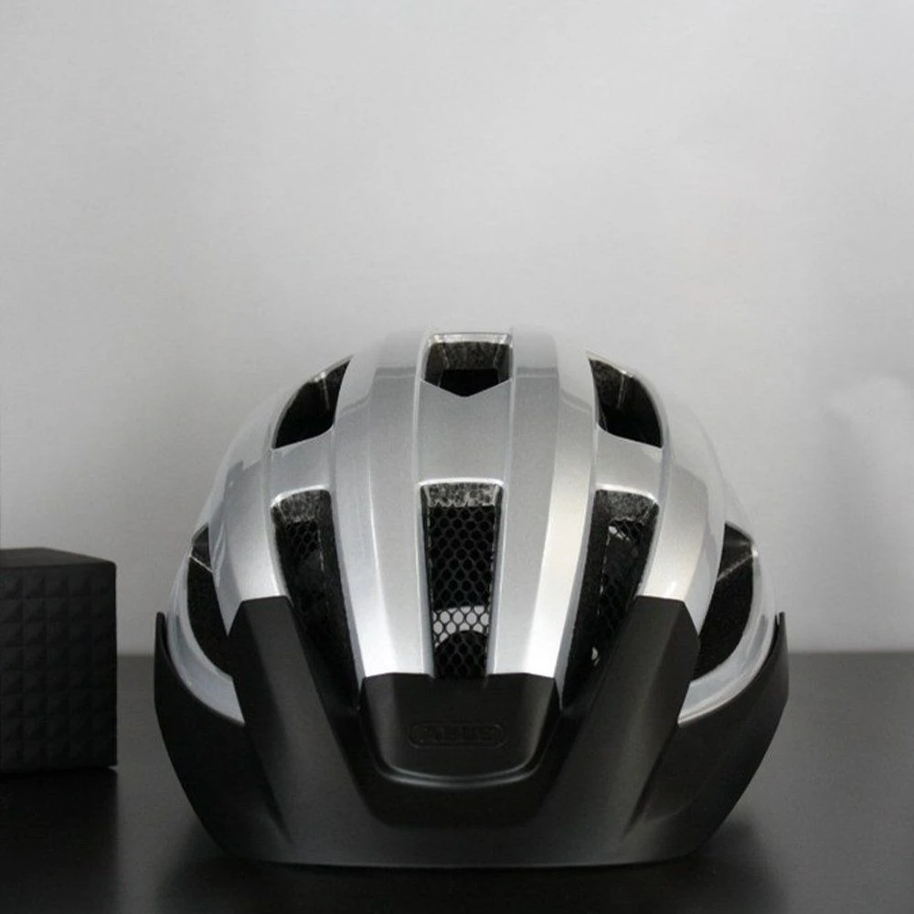 Велошлем ABUS Macator Gleam Silver L - фото 12