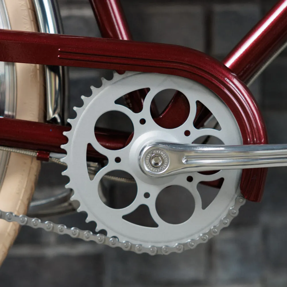 Велосипед CREME CAFERACER LADY SOLO BORDEAUX (7 speed) M - фото 14