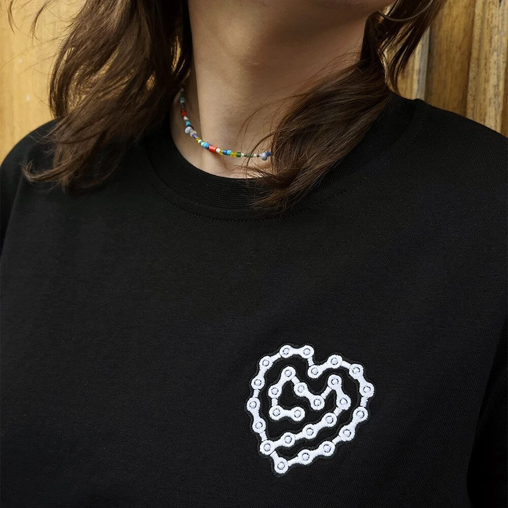 Футболка it's my!bike Велосердце черная - фото 12