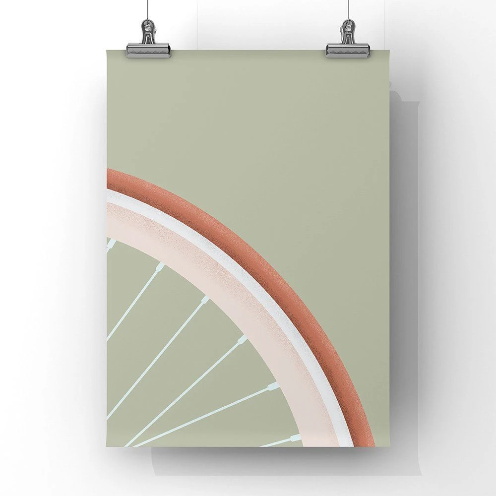 Плакат Велосипедное колесо - фото 6