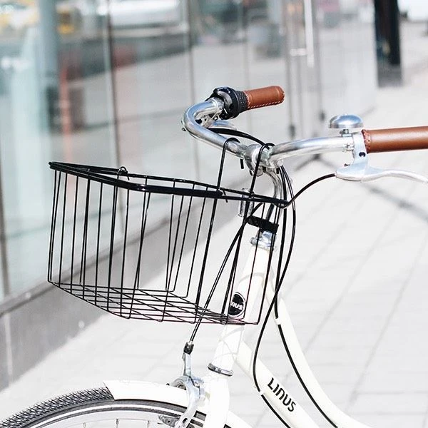 Велосипедная металлическая корзина Itsmybike черная Жирарден - фото 1