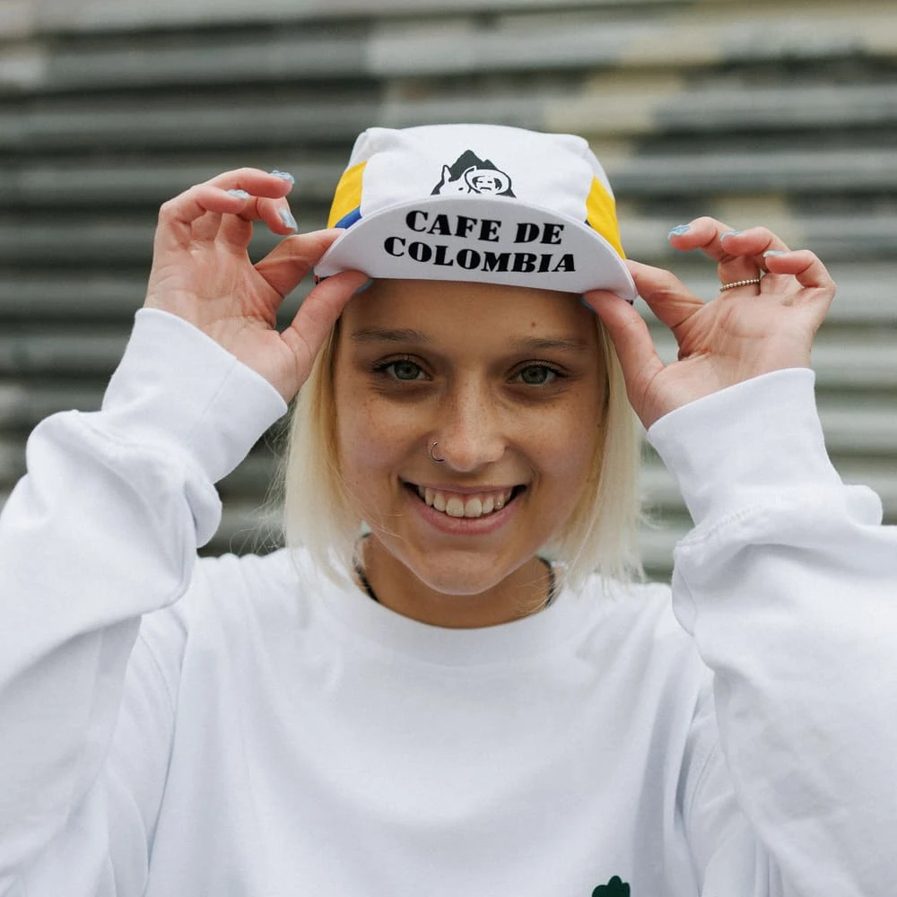 Пятипанельная велосипедная кепка Cafe De Colombia - фото 1