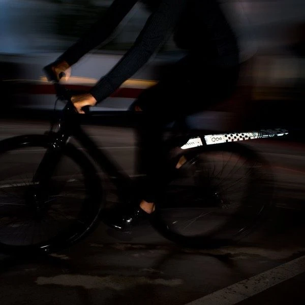 Крылья Ass Savers Fendor Bendor Bicyclecrumbs светоотражающие - фото 1