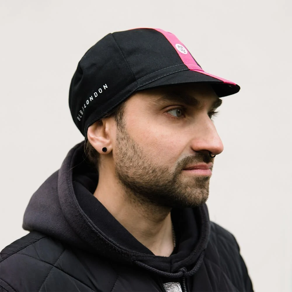 Пятипанельная велосипедная кепка London Magenta - фото 3