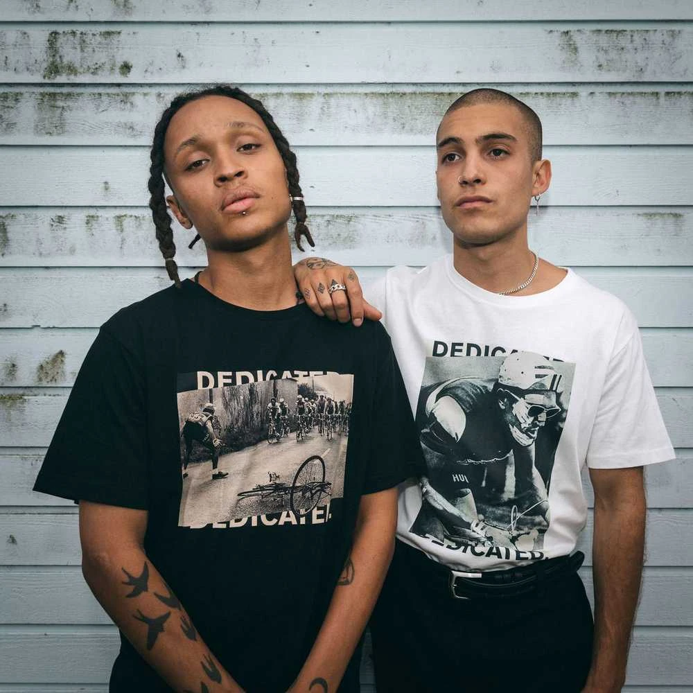 Футболка Dedicated Stockholm Bruised Rider Off-White мужская - фото 5