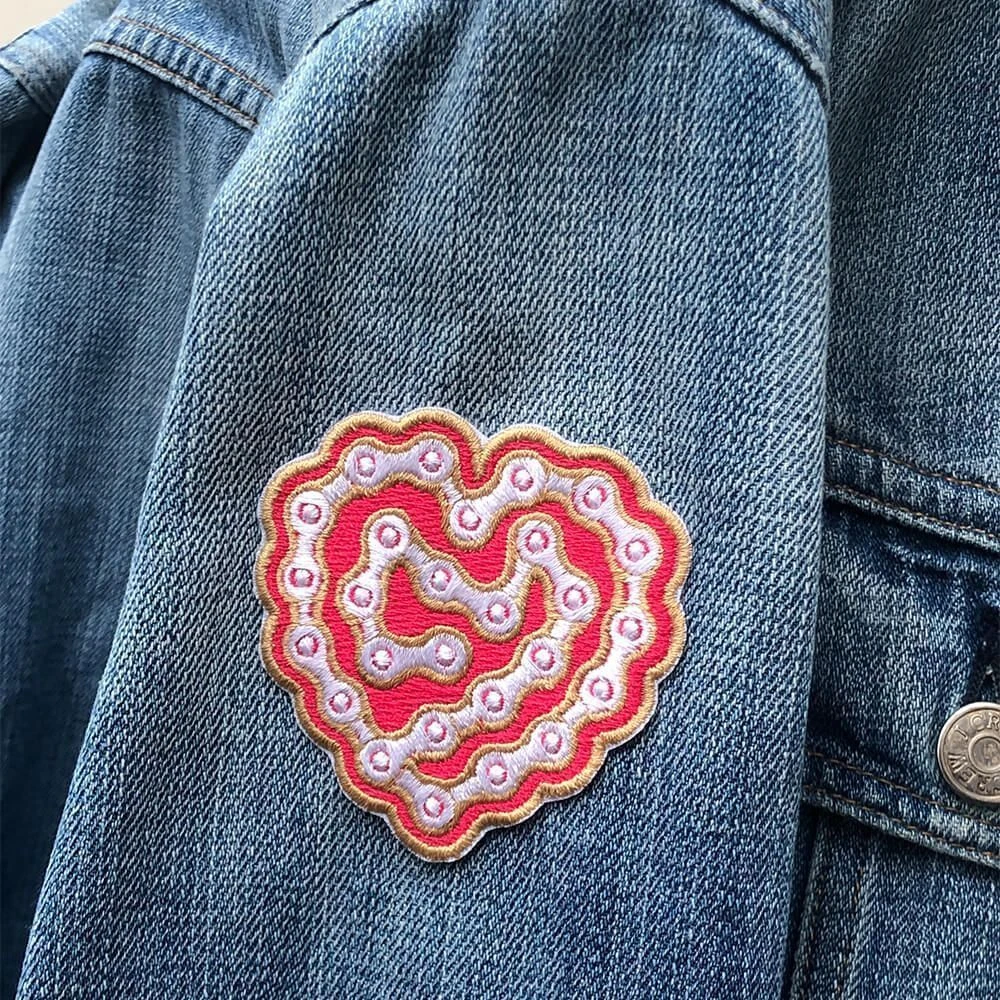 Нашивка it's my!bike Heart - фото 2