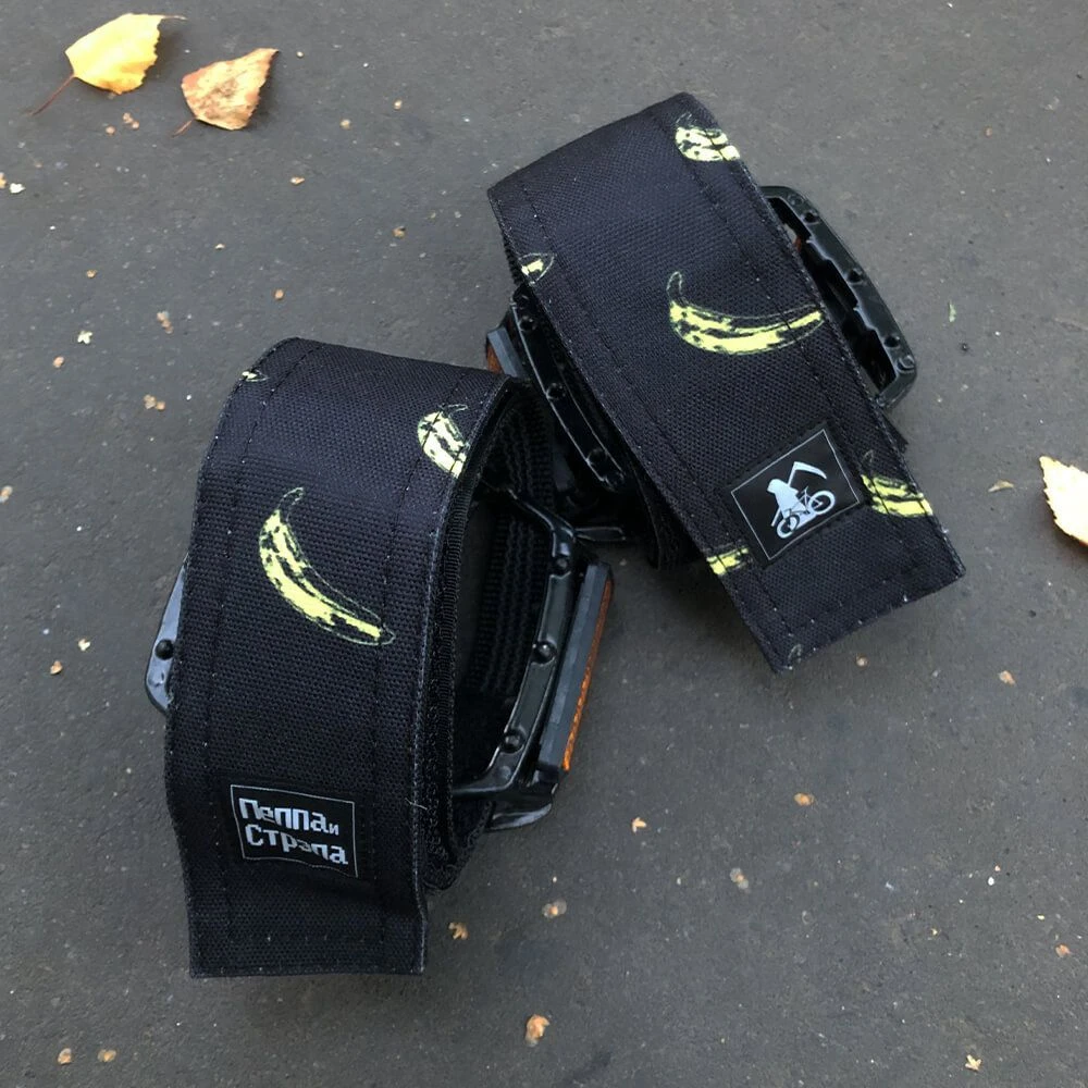 Стрепы Пеппа и Стрепа черные с бананом - фото 5