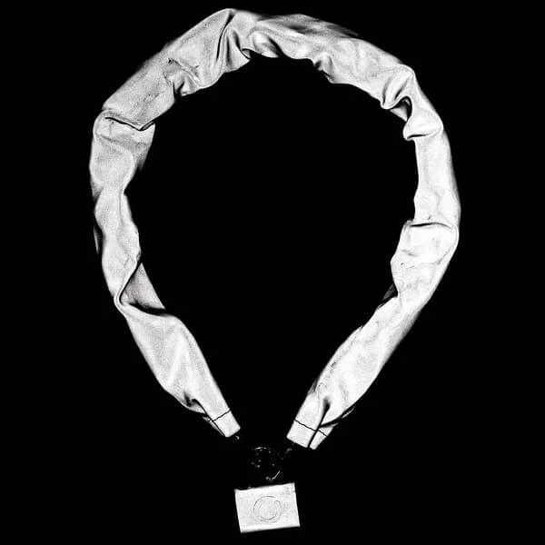 Замок-цепь для велосипеда Тигрь светоотражающая - фото 4