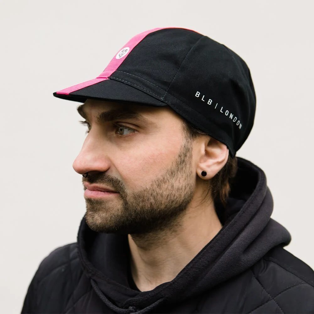 Пятипанельная велосипедная кепка London Magenta - фото 1