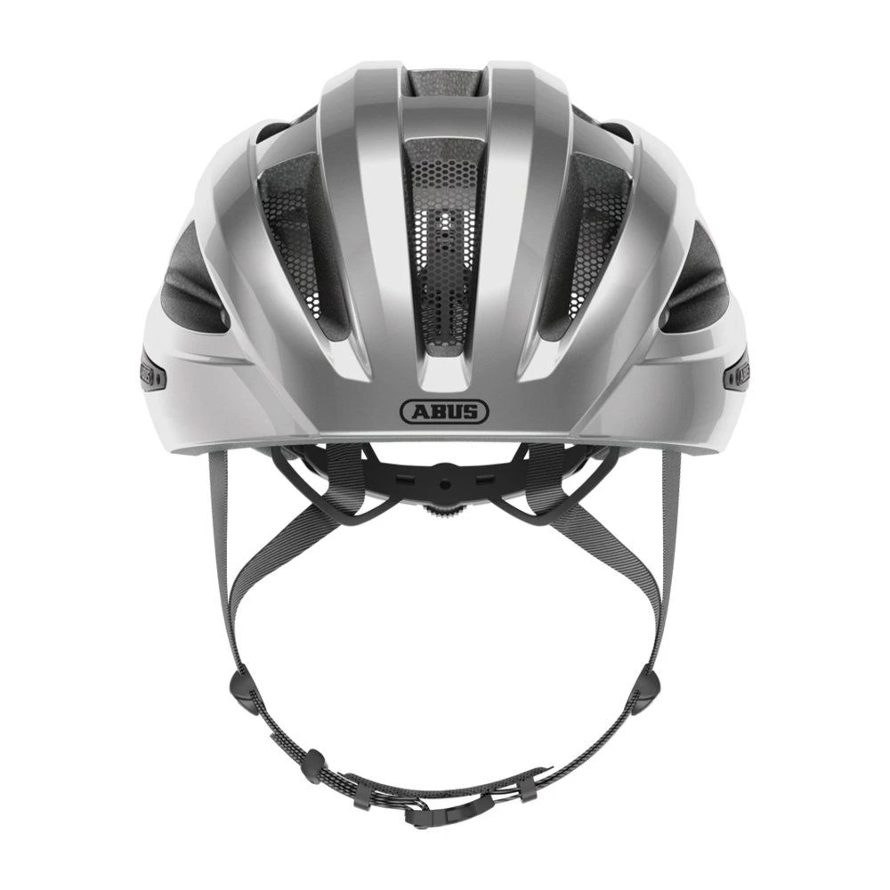 Велошлем ABUS Macator Gleam Silver L - фото 4