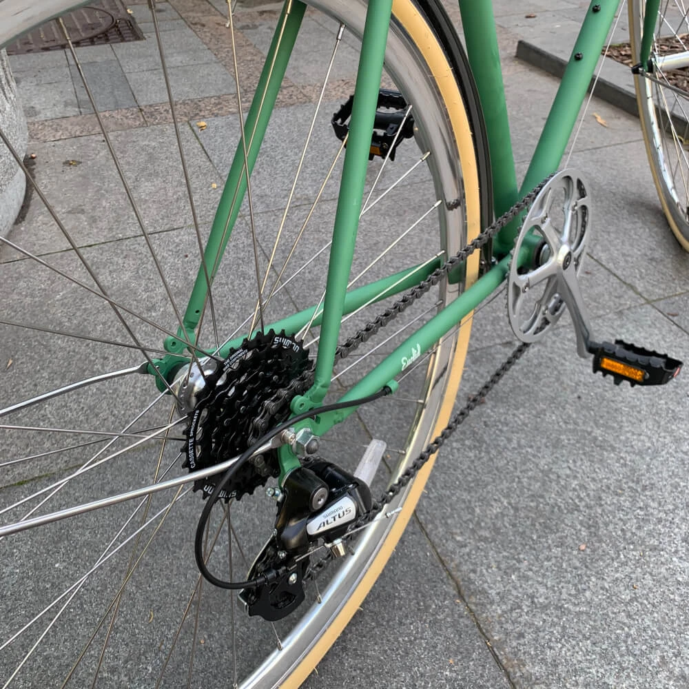 Велосипед 6KU Odyssey 8spd City Bike 54 Silverlake Green - фото 8