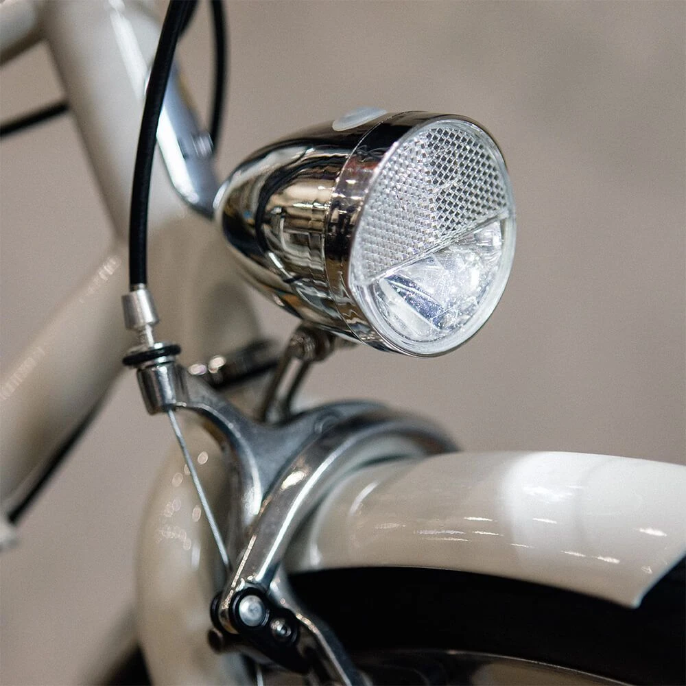 Передний велофонарь lampe frontale серебряный - фото 6