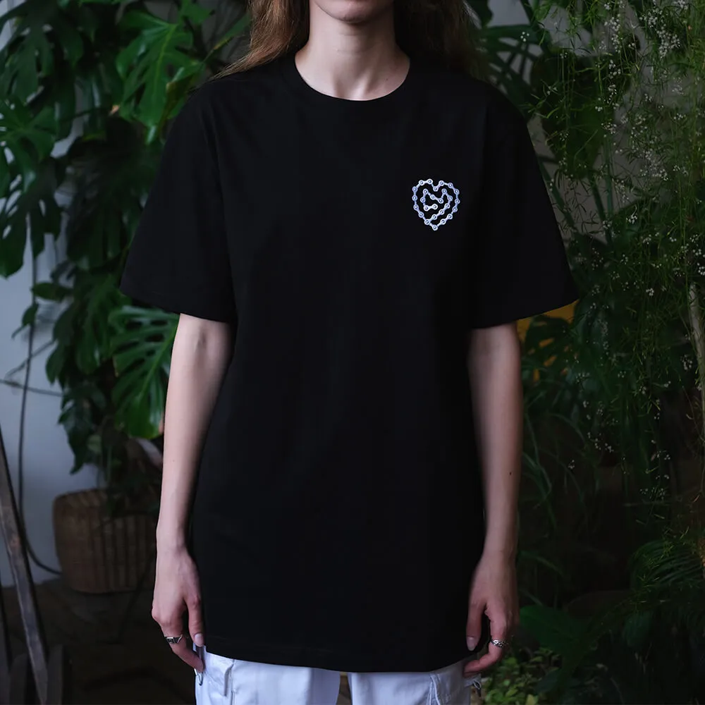 Футболка it's my!bike Велосердце черная - фото 9