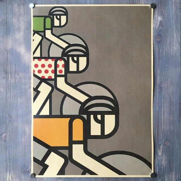 Винтажные постеры с велосипедом (разные дизайны) - фото 22