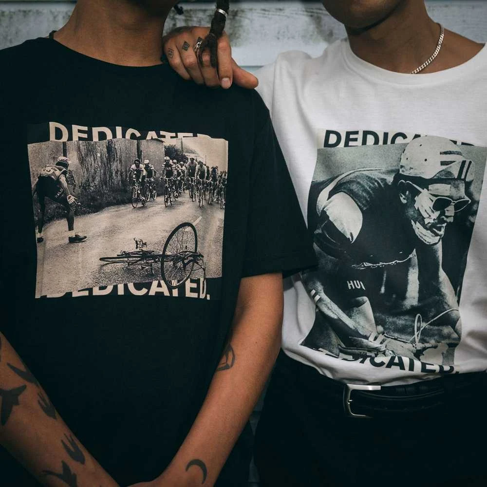 Футболка Dedicated Stockholm Bruised Rider Off-White мужская - фото 4