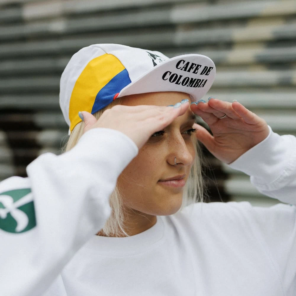 Пятипанельная велосипедная кепка Cafe De Colombia - фото 5