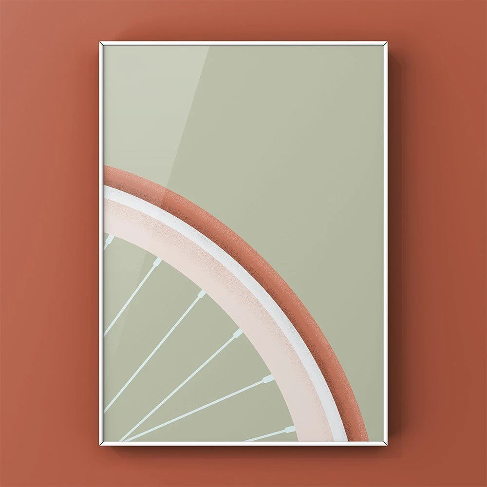 Плакат Велосипедное колесо - фото 5