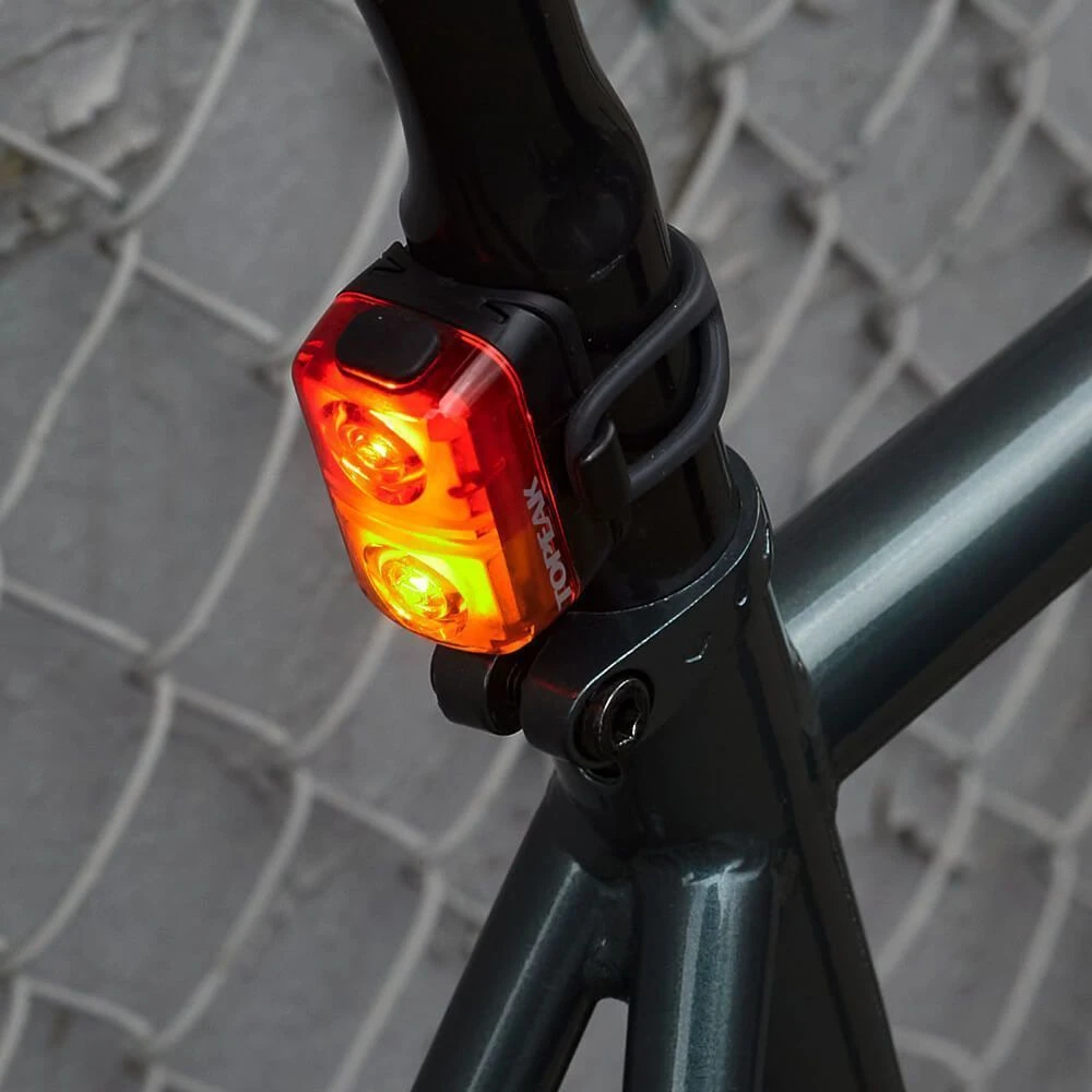 Фонарь задний Topeak TAILLUX 30 USB красно-желтый - фото 1