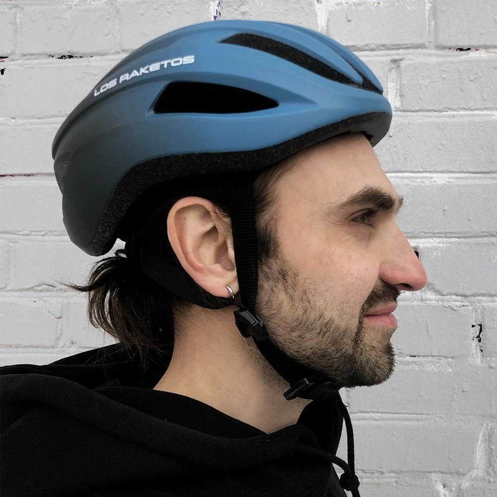 Велосипедный шлем Los Raketos FLASH Gradient grey L-XL - фото 2