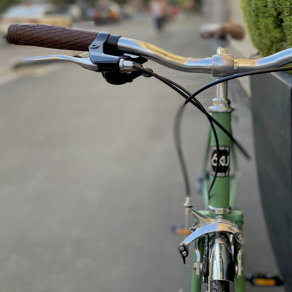 Велосипед 6KU Odyssey 8spd City Bike 58 Silverlake Green - фото 7