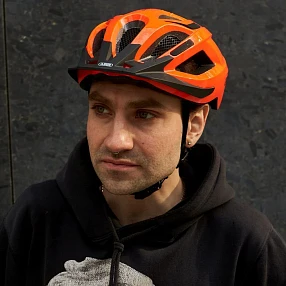 Велошлем ABUS Aduro 2.1 Shrimp Orange M