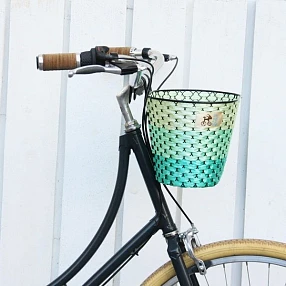 Корзина хорошая бирюзовая