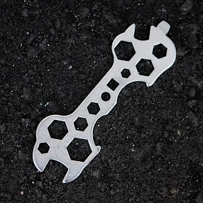 Ключ комбинированный семейный велосипедный Фазан