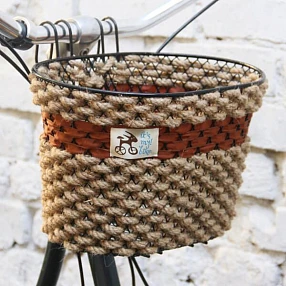 Корзина хорошая канатно-коричневая