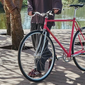 Велосипед Shulz I Am Single M Розовый неон