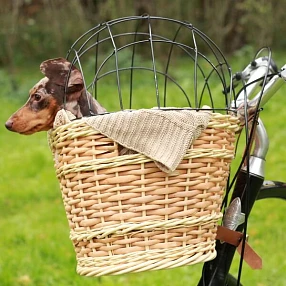 Велосипедная корзина для животных