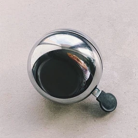 Хромированный большой звонок Дин-дон