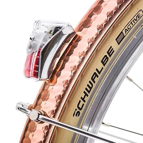 Крылья Creme Aloy Hammered Rose 28'' - 37 мм