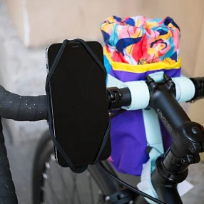 Держатель для смартфона BONE BIKE TIE 4 черный