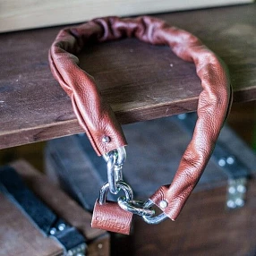 Замок-цепь для велосипеда Тигрь (разные цвета)