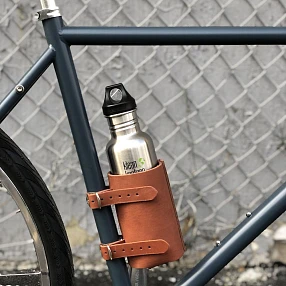 Держатель бутылки кожаный (разные цвета)