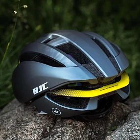 Велосипедный шлем HJC Ibex 3 Mt Grey Yellow (L)