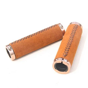 Замшевые велосипедные грипсы (разные цвета)