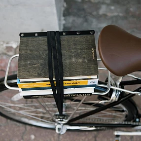 Багажная резинка тройная для велосипеда 55 см NUVO черная