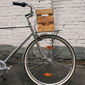 Велосипедный ящик Вася медовый