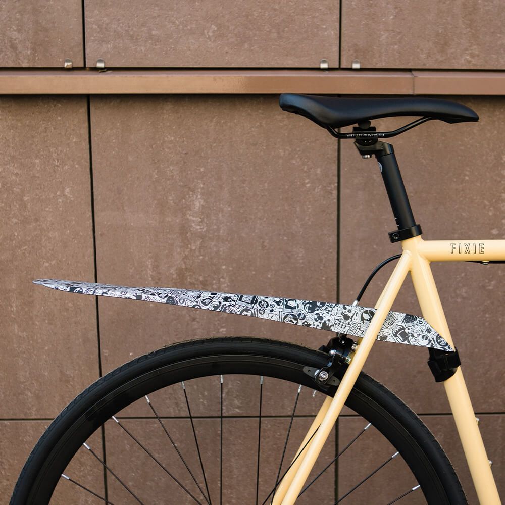 Складное велосипедное крыло Mini Wings Looong Comics - фото 2