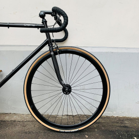 Велосипед CREME VINYL SOLO / JET BLACK (single speed) M