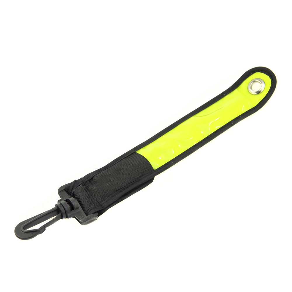 Светоотражающая полоса зеленая со светодиодом - фото 5