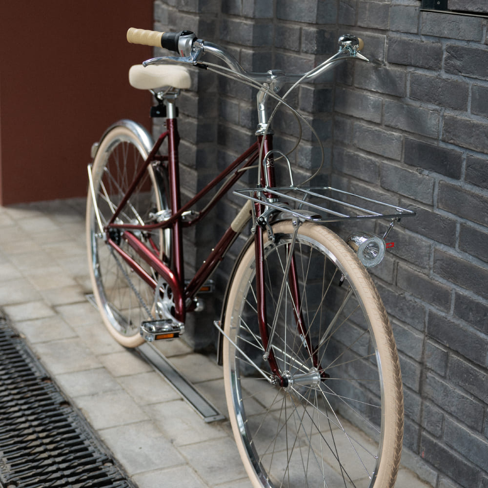 Велосипед CREME CAFERACER LADY SOLO BORDEAUX (7 speed) M - фото 3