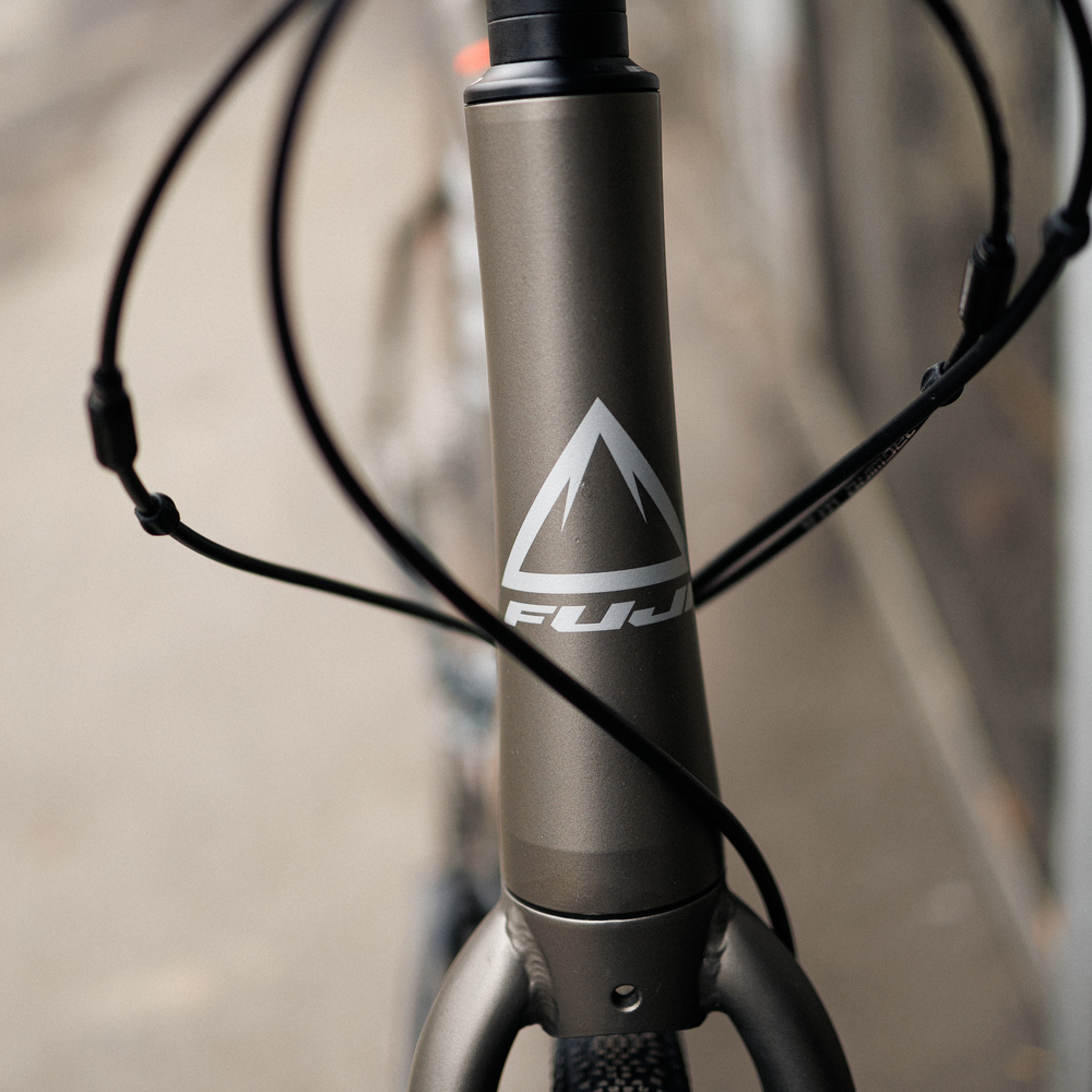 Велосипед Fuji GRAVEL JARI 2.5 A6-SL матовый серый (размер 57.5) - фото 8